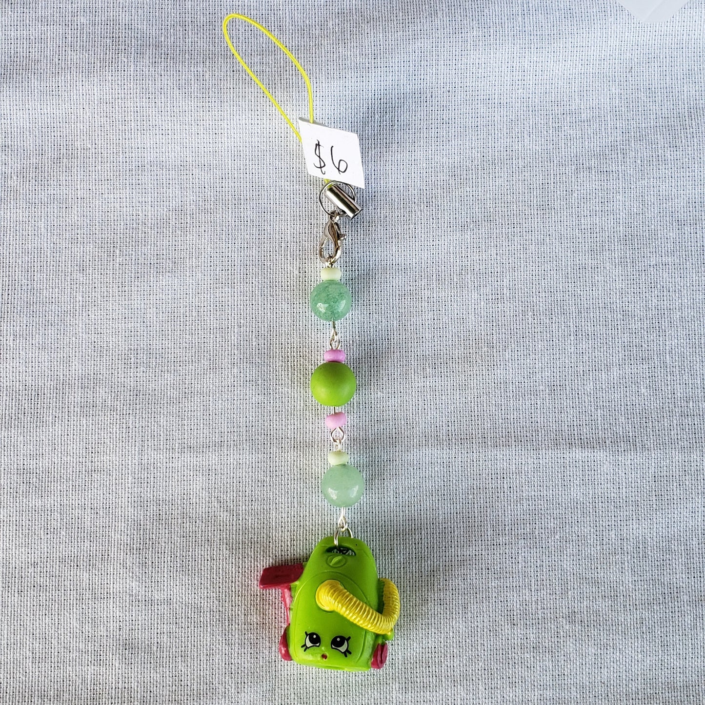 Vacuum Shopkin phone charm