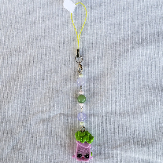 Parsley shopkins phone charm