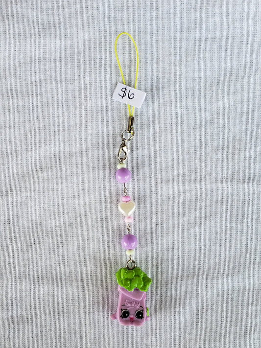 Parsley Shopkins Phone Charm💜💚