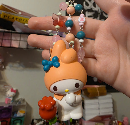 Rose My Melody Keychain